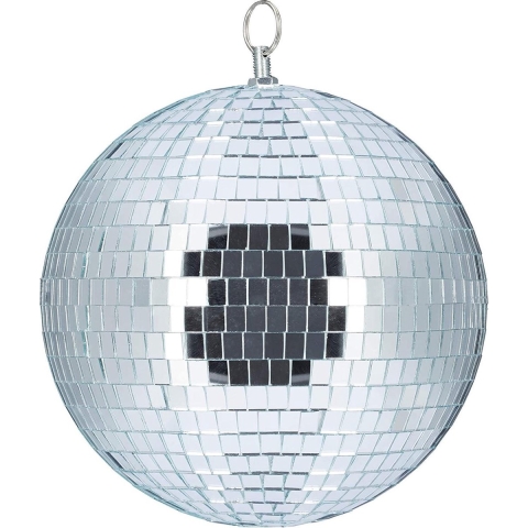 Disco spiegel bal - zilver - 20 cm -