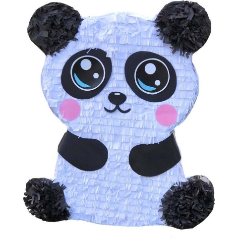 Pinata van papier - Panda thema - 48 x 38 cm - Feestartikelen verjaardag -