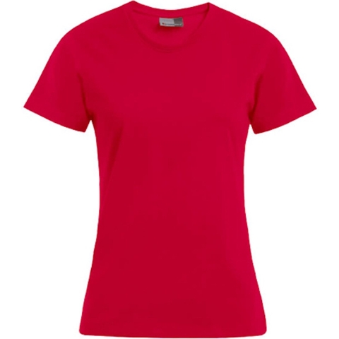 Promodoro E3005 Women´s Premium-T - Fire Red - 3XL