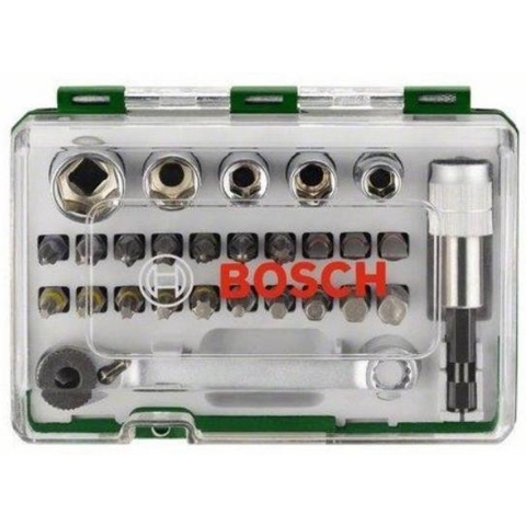 Bosch Accessoires Promoline 27-delige ratelset - 2607017562