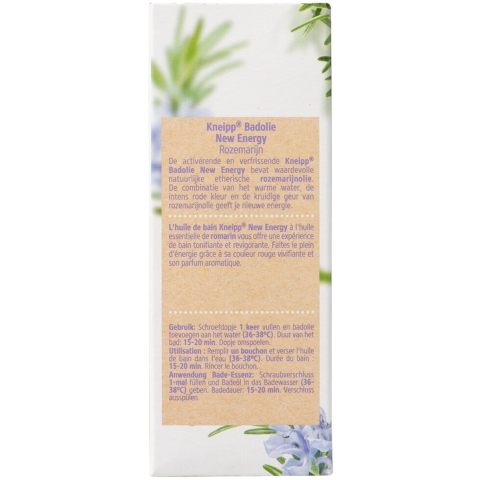3x Kneipp Badolie New Energy Rozemarijn 100 ml