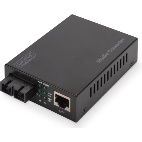 Digitus DN-82120-1 Netwerk mediaconverter LAN, SC Duplex 1 GBit/s