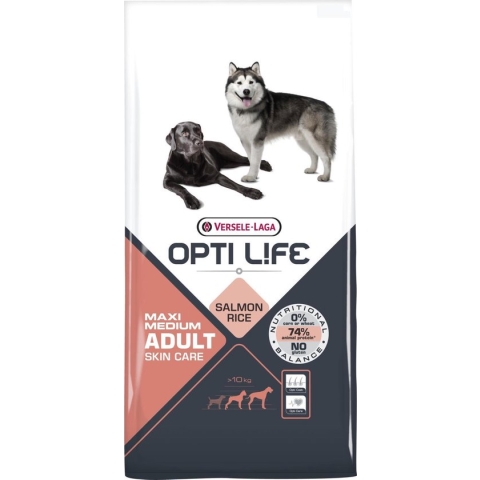 Opti Life Adult Skin Care Medium & Maxi - 12,5 kg