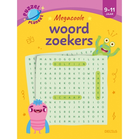 Deltas Megacoole woordzoekers