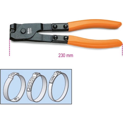 Beta Klemtang voor Oetiker® klembanden 1473A - 014730010