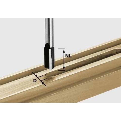 Festool Accessoires HW S12 D14/40 Groeffrees | 491088