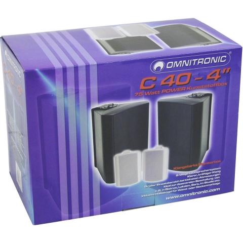 Omnitronic C-40 Zwart