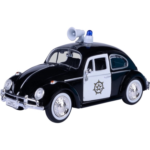 Modelauto Volkswagen Kever politie 1:24 -