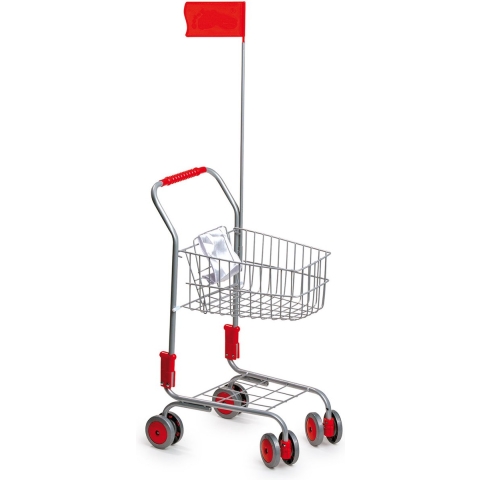 Speelgoed winkelwagen 37 x 32 x 60 cm -