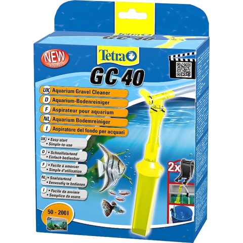 Tetra - Aquariumstofzuiger - Aquarium - Tetra Gc40 Bodemreiniger 9x18,5x26cm - 1st
