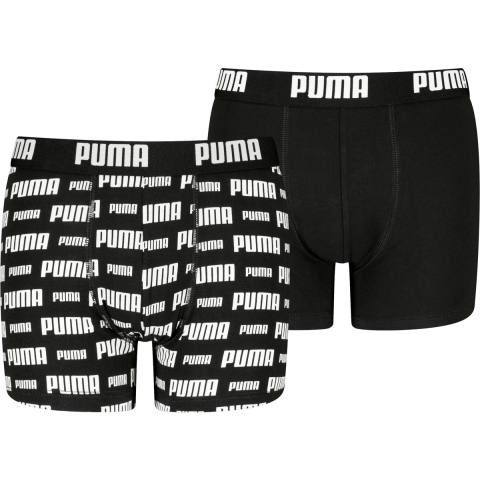 Puma Boxershorts - 2-pack - Zwart - Puma - 146/152 - Boxershorts