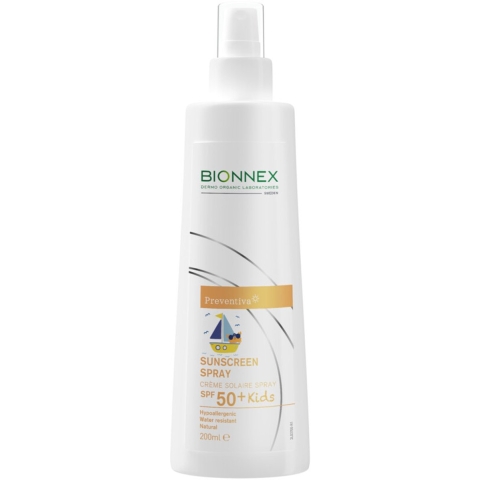 3x Bionnex Preventiva Zonnebrand Spray SPF 50+ Kids 200 ml