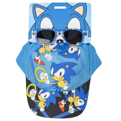 Sonic Cap met Zonnebril