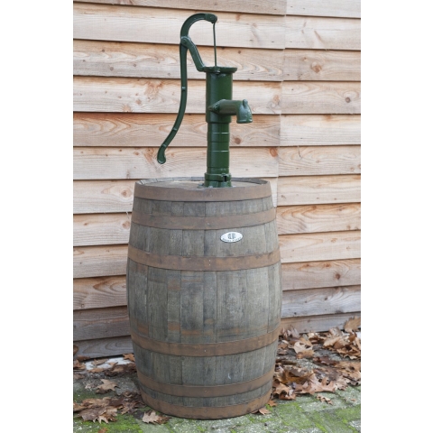 Regenton Whiskyvat 190l geborsteld met pomp - Vatenhandel stijf