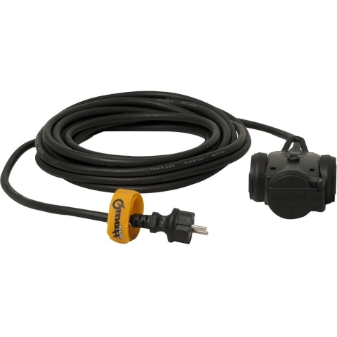 QwattPro Hangkoppeling 3xRA 25m 3G1,5 H07RN-F - 2571003 - 2571003