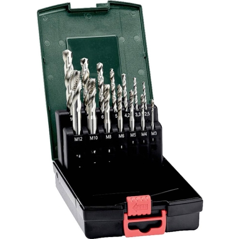 Metabo Set Machinetappen | 14-delig | (627114000) - 627114000