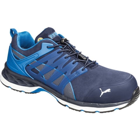 Puma Veiligheidsschoen | maat 41 blauw | S1P ESD HRO SRC EN ISO 20345 | microvezel | 1 stuk - 64.385.0-41 64.385.0-41
