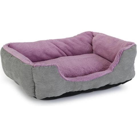 Beeztees Baboo - Kattenmand - Grijs/Paars - 48x37x18 cm