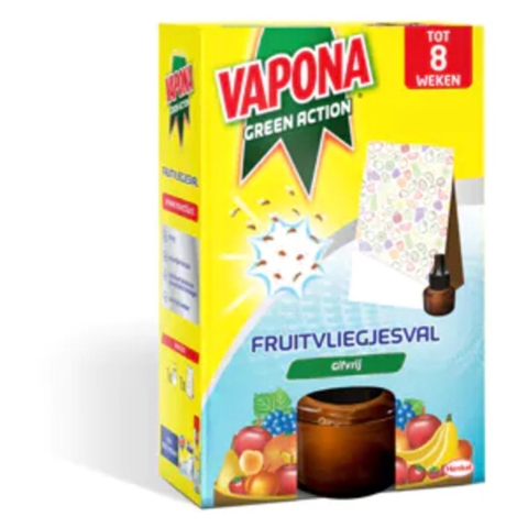 6x Vapona Fruitvliegjesval 40 ml