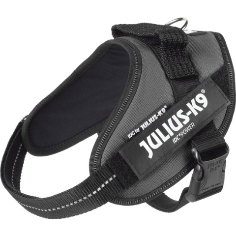 Julius-K9 IDC Powertuig - Hondentuig - S - Mini - Antraciet