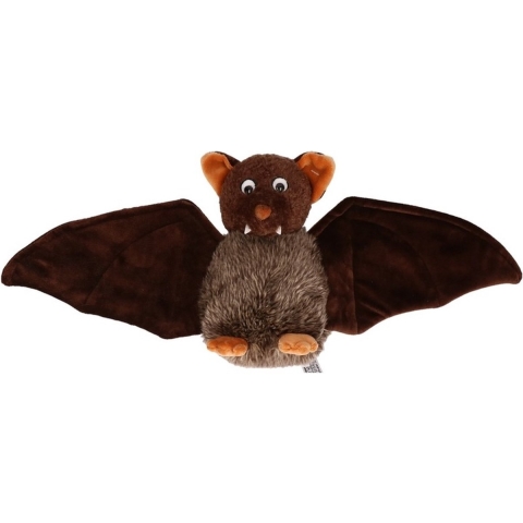 Pluche vleermuis knuffel 18 cm -