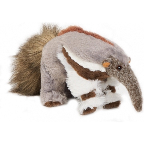 Pluche knuffel miereneter - 20 cm - dierenknuffel - Savanne dieren -