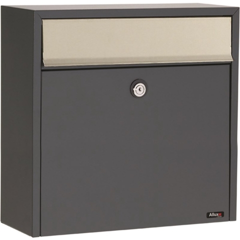 Allux Brievenbus Allux 2500 Antraciet/Inox Klep - 40250065