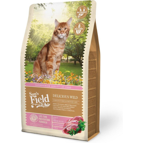 Sam's Field Cat Delicious Wild 2.5 kg