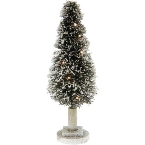 Boom met verlichting rattan Ø13x40cm