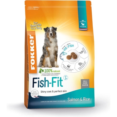Fokker Dog Fish-Fit Zalm - Hondenvoer - 13 kg