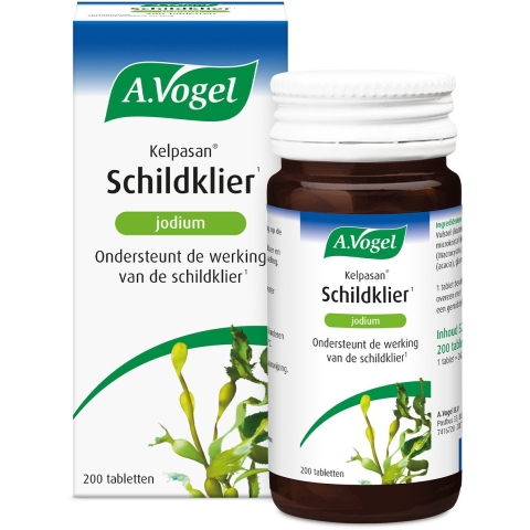 A.Vogel Kelpasan Schildklier 180 tabletten