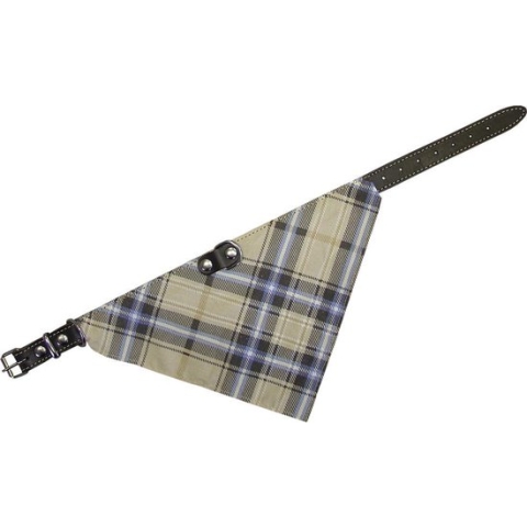 Nobby Leren Halsband - Bruin - 45 x 1.8 cm