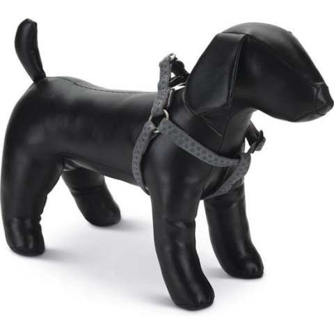 Beeztees - Hondentuig - Mac Leather - Grijs - 60-100 cm