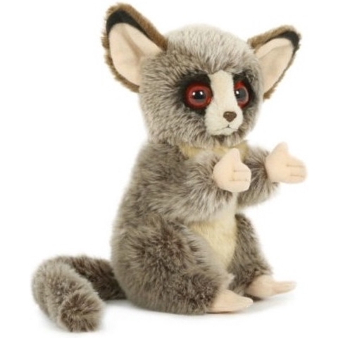 Pluche spookdiertje knuffel - 18 cm - speelgoed knuffels -