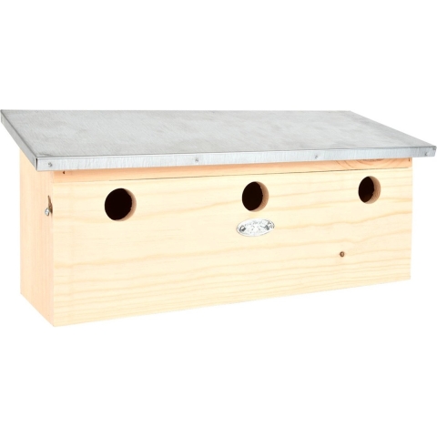 Birds for Birds Vogelhuis - hout - nestkastje voor mussen - 47 cm -