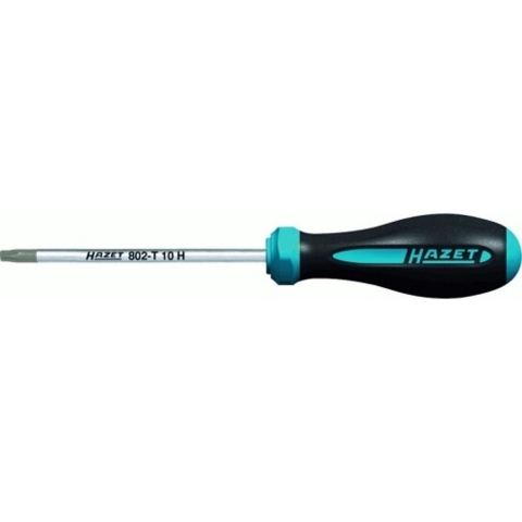 HAZET HEXAnamic®-schroevendraaier 802-T30H · Tamper resistant TORX®-profiel · SW T30H