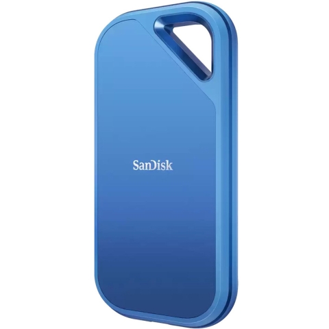 SanDisk Creator Pro Portable 1 TB Externe SSD harde schijf USB-C 3.2 Gen 2x2 Blauw SDSSDE81C-1T00-G25
