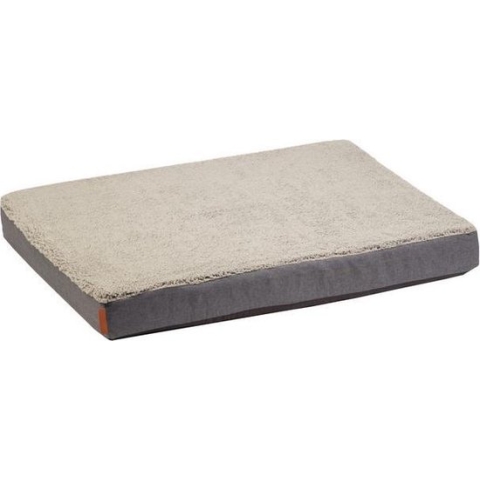 Beeztees memory foam Zira - Hondenkussen - Grijs - 75x50x9cm