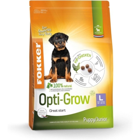 Fokker opti-grow puppy / junior large - 13 KG