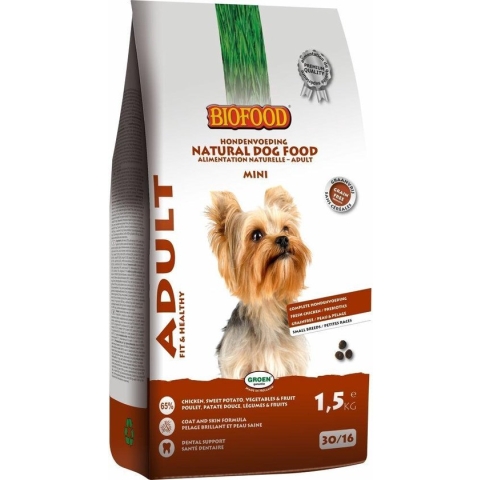 Biofood adult small breed - 1,5 KG