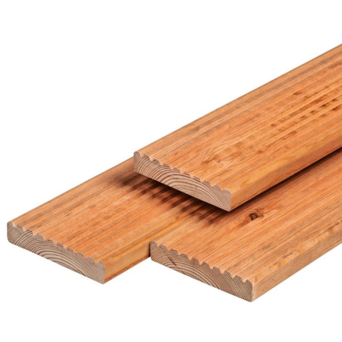 Vlonderplank Red Class Wood 2,8x14,5x500 cm Tuindeco - Tuindeco