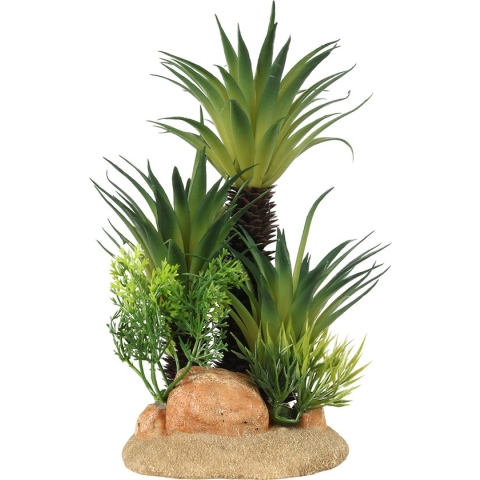 Aqua Della - Aquariumdecoratie - Vissen - Sagopalm M - 17x10,5x22cm - 1st
