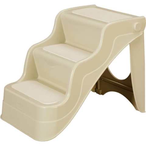 Hondentrap Easystep inklapbaar Beige