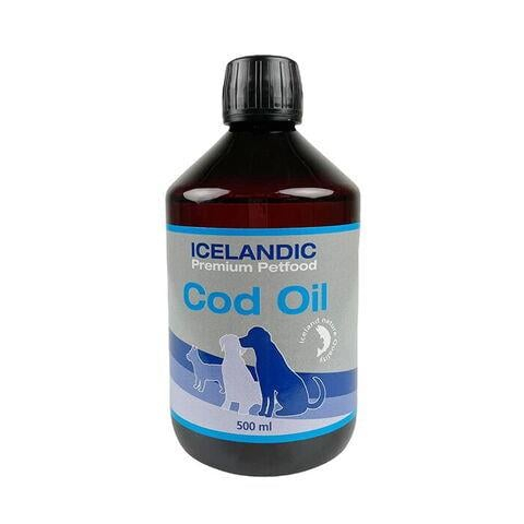 Icelandpet Cod Oil Kabeljauwolie 500 ml
