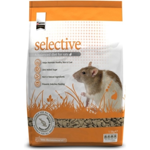 Supreme Selective - Rattenvoer - 1,5 kg