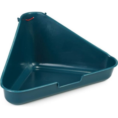 Beeztees Konijnentoilet Pip - Knaagdier - Plastic - Groen - 35x20x17 cm
