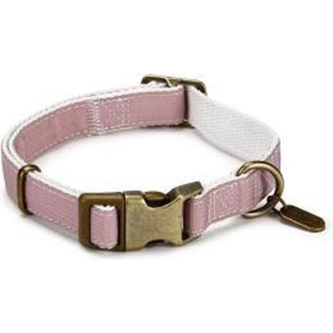 Designed By Lotte Nylon Halsband Virante - Licht Roze - 26/40 cm x 15 mm