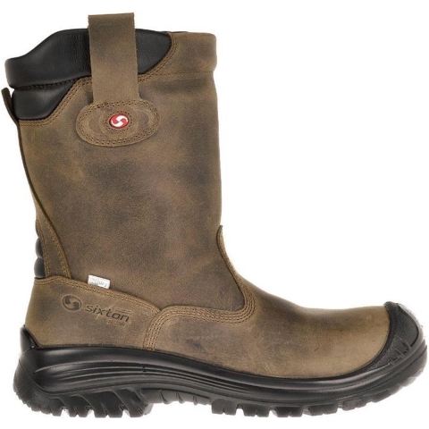 Sixton Peak 81411-08 Ranch Laars Hdry Hoog S3 Gevoerd | Taupe | Maat 42 - 00.091.127.42