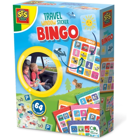SES Creative Spel - Bingo voor de autoreis - SES Creative - OneSize - Spel
