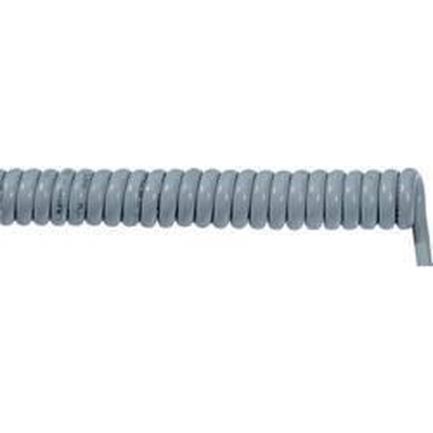 LAPP 70002640 Spiraalkabel ÖLFLEX® SPIRAL 400 P 500 mm / 1500 mm 5 G 0.75 mm² Grijs 1 stuk(s)